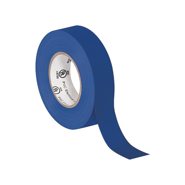 Bsc Preferred 3/4'' x 20 yds. Blue Electrical Tape, 200PK BUY00012351 - main